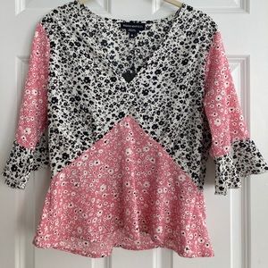 Floral Babydoll Shirt